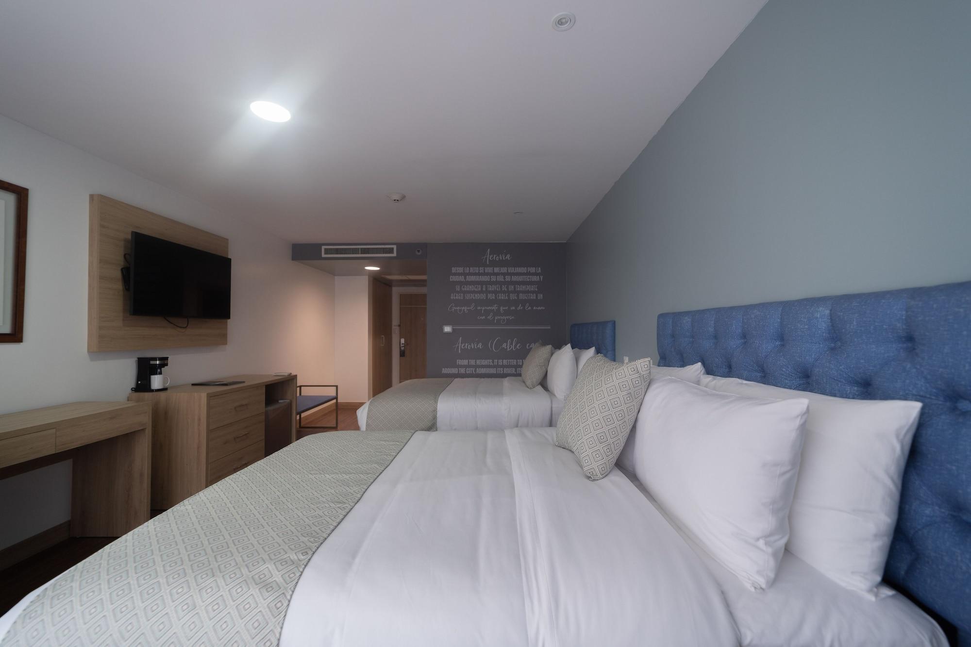 Hotel Tryp By Wyndham Guayaquil Airport Zewnętrze zdjęcie A room at the hotel
